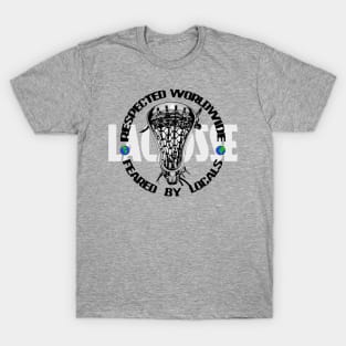 Lacrosse Respected Worldwide - Feared By Locals T-Shirt